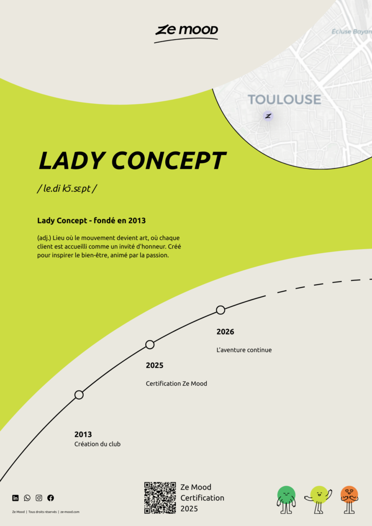 affiche a2 lady concept