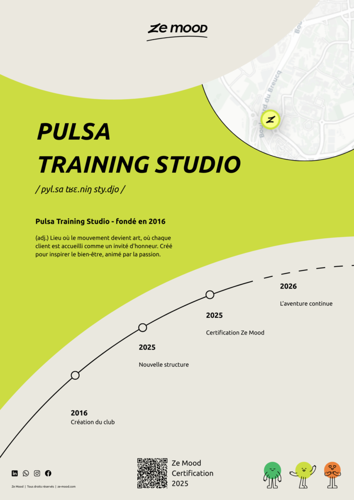affiche a2 pulsa training studio